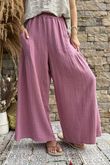 Pure Cotton Santos Quinn Culotte Pant Indian Pink /14 =